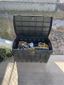 Lockable Storage Box.