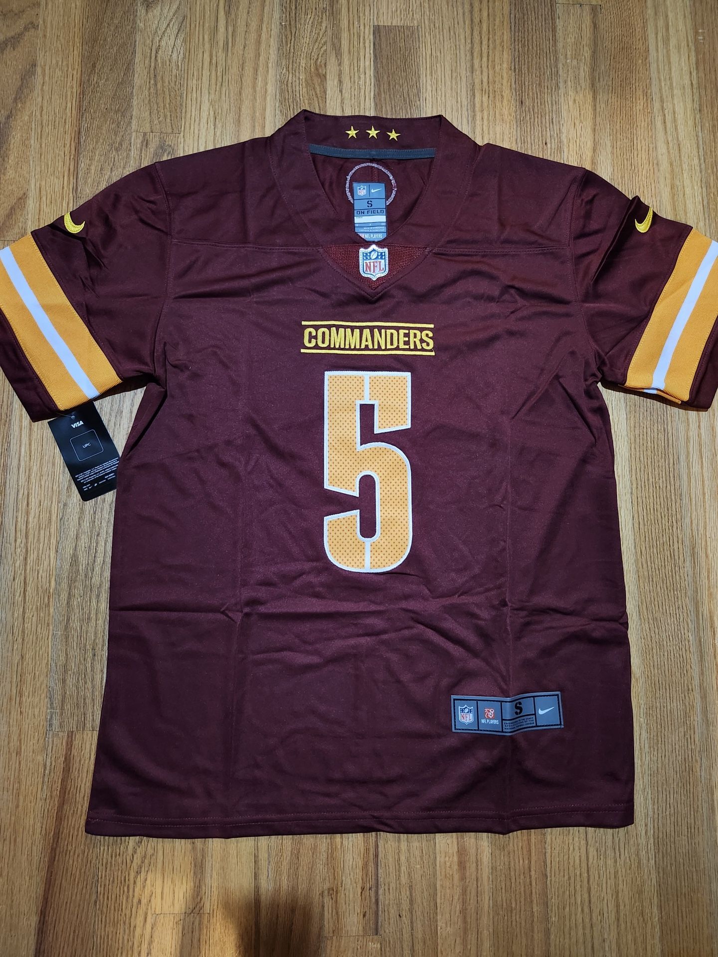 NFL Washington Commander Commanders football uniform No.5 Jayden Daniels jersey