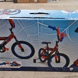 Huffy Marvel Spider-Man Bike 16" - Black
