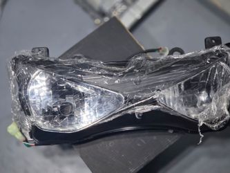 2003-2005 kawasaki ninja zx-6r head light assembly and clear stator cover