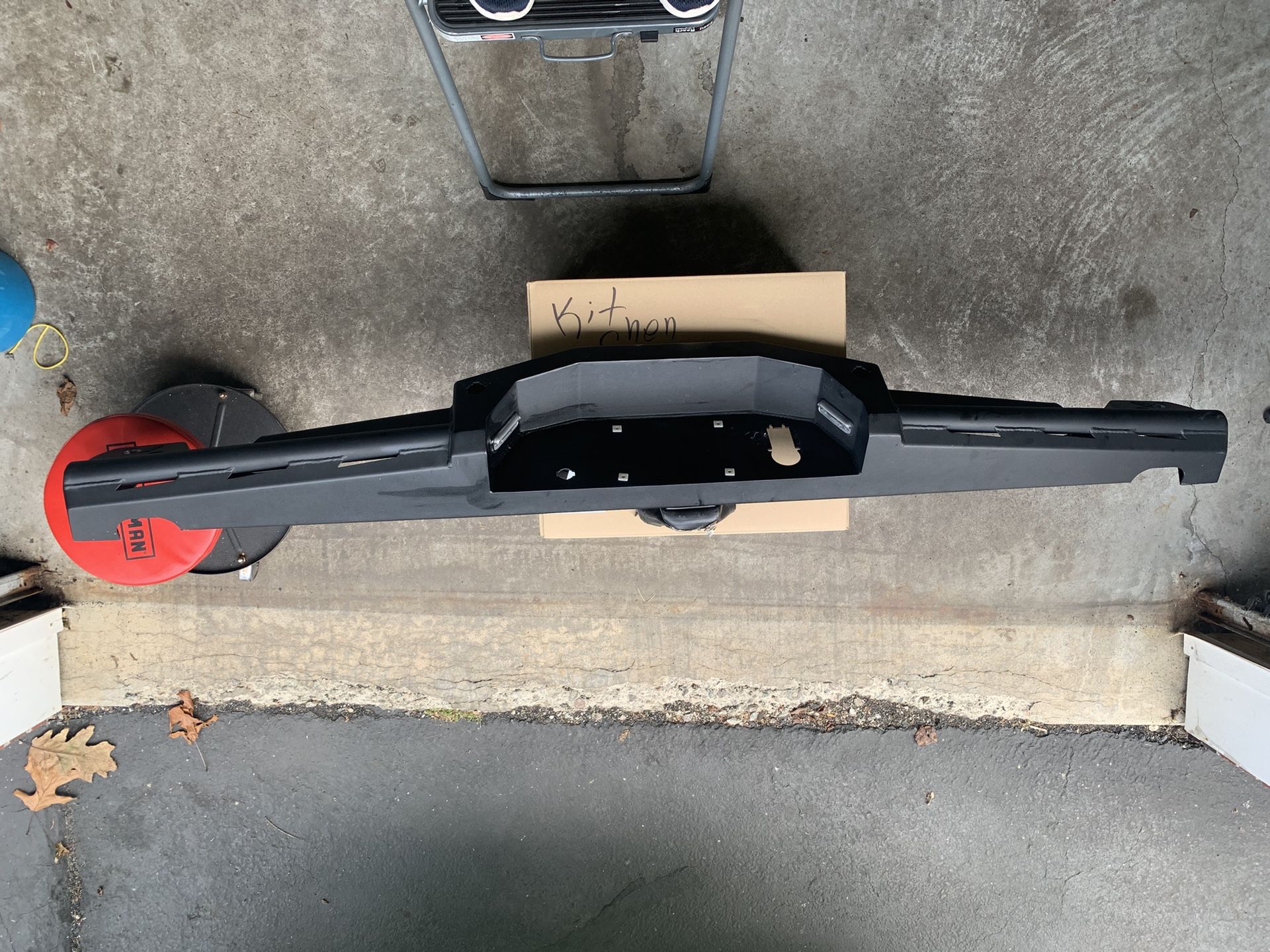 F150 or Raptor Rear Solid Steel Step Up Bumper 2018