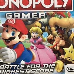 Super Mario Monopoly Gamer & Luigi Including 