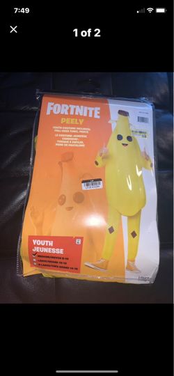 Fortnite Peely Youth Halloween Costume