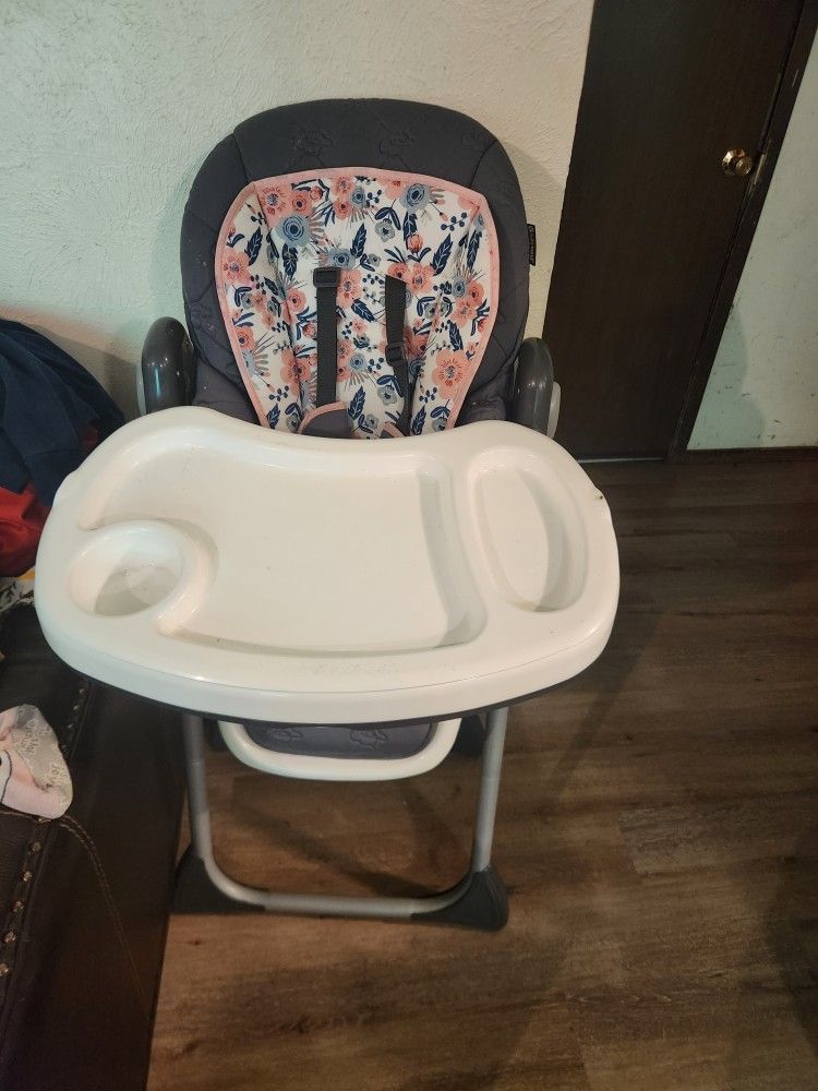 High Chair For Baby Girl