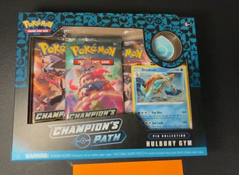 Pokémon Champion’s Path Hulbury Gym Pin Collection (Sealed)
