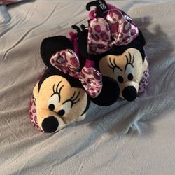 9-10  Minnie Mouse House Slippers