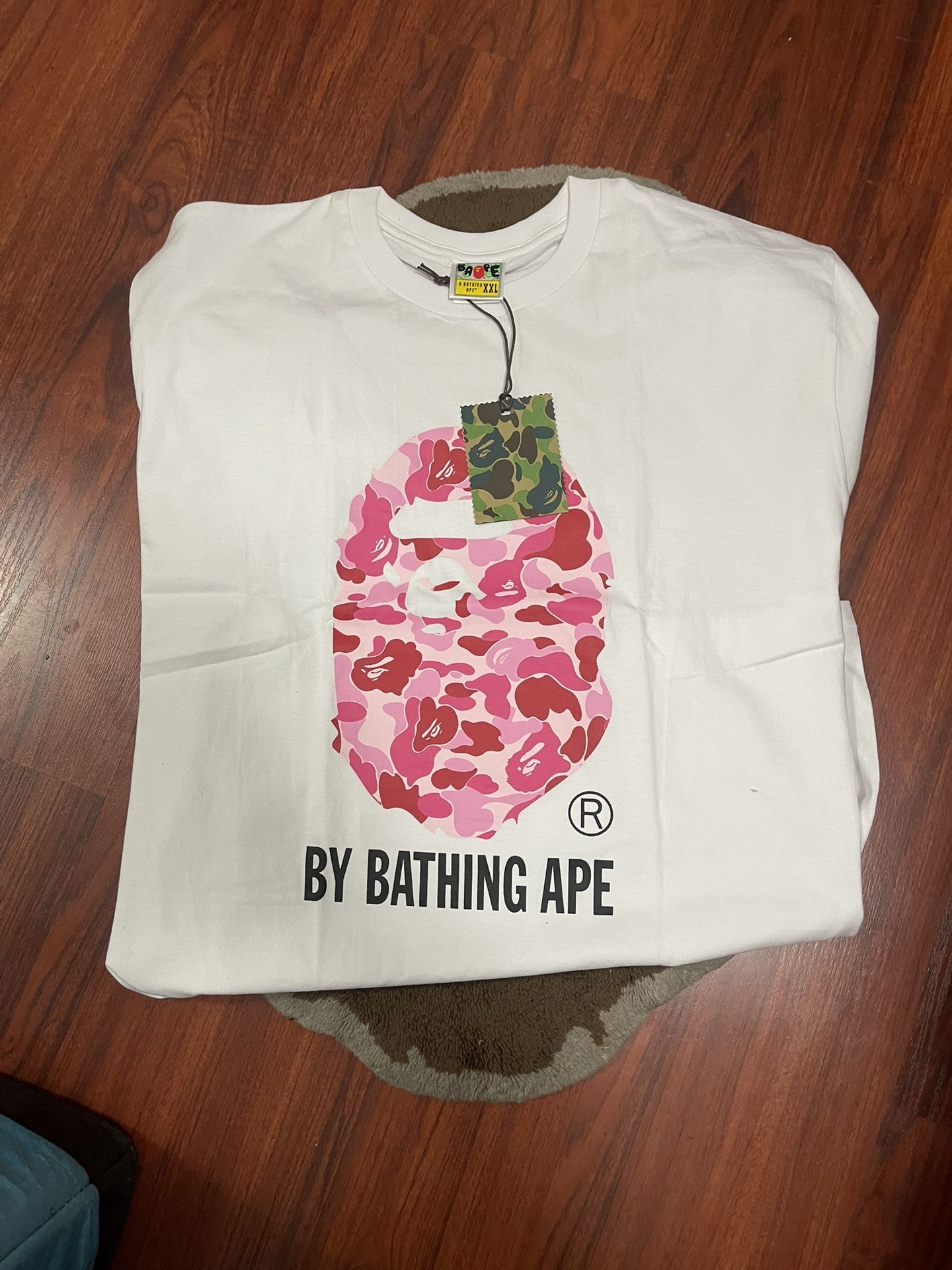 Pink Bape Head Tee