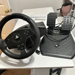 PS4 Pedal And Steering Wheel 