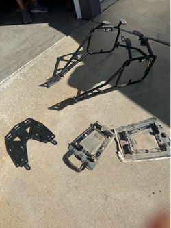 Tusk rack for a KTM 690