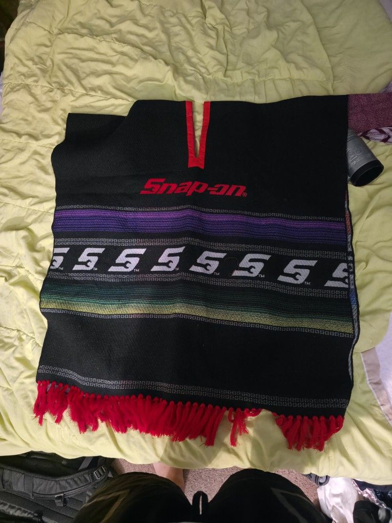 Snap On Poncho And Metal Cup