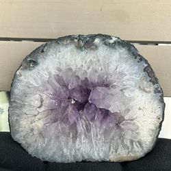 10 Lb Natural Amethyst Quartz Slice 