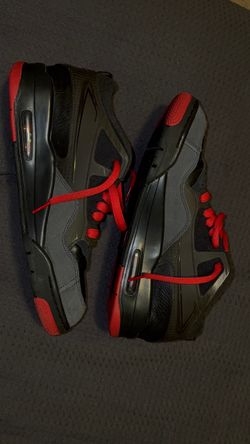 Air Jordan 4 RM “Bred” Black/Anthracite/Varsity Red, men’s US size 10