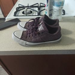 Purple Converse Shoes