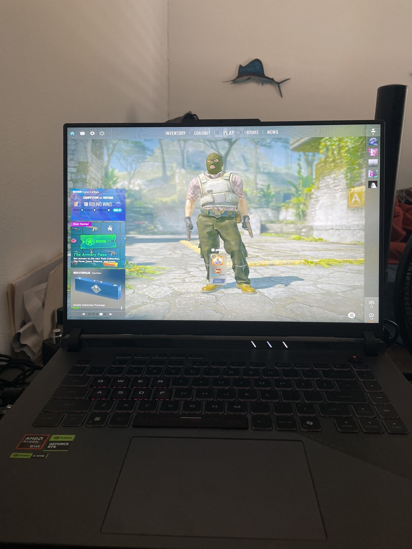 240hz GAMING LAPTOP - ASUS ROG STRIX G16 5070 GPU with AMD 9hx Cpu