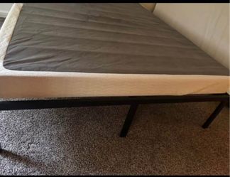 Queen box spring + bed frame