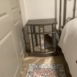 Night Stands,  $50.00 For Both    Queen Frame   Comes With. Foot Frame Also,  If Interested I Will Send more pics  $200.00 obo