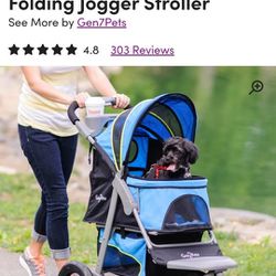 folding jogger dog stroller,