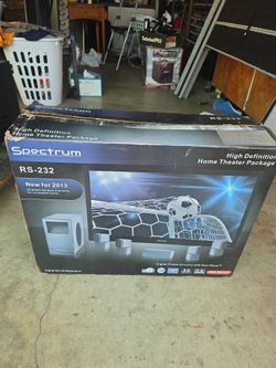 Spectrum Home Theater Surround Sound System ( Brand New )
