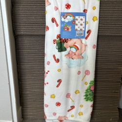Christmas Carebears Blanket 