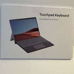 Surface Pro 8 Keyboard, Bluetooth Keyboard for Microsoft Surface Pro 8/Pro X Touchpad,  Magnetic Detachable