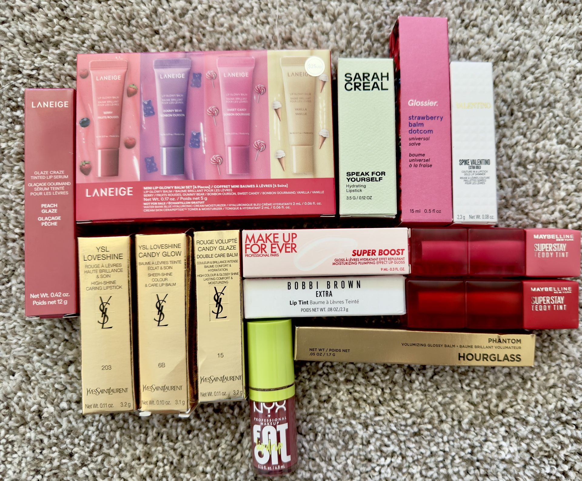 Lip Gloss, Lip Balm, Lip Oil