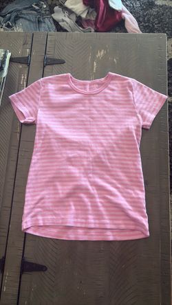 Pink striped Brandy Tee