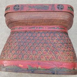 Vintage CHINESE PROSPERITY Basket