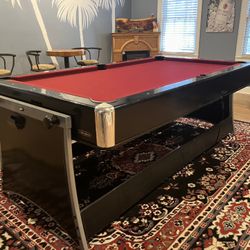 Pool Table / Air Hockey Combo 