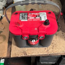 Optima Red Top Car Battery 