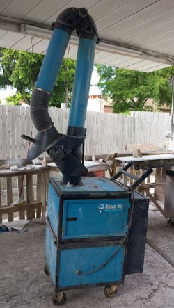 Granite dust collector