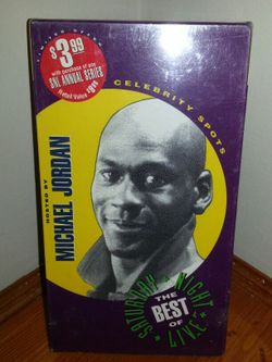 Michael Jordan VHS Tape - Best of SNL
