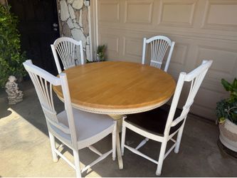 Oak dining set