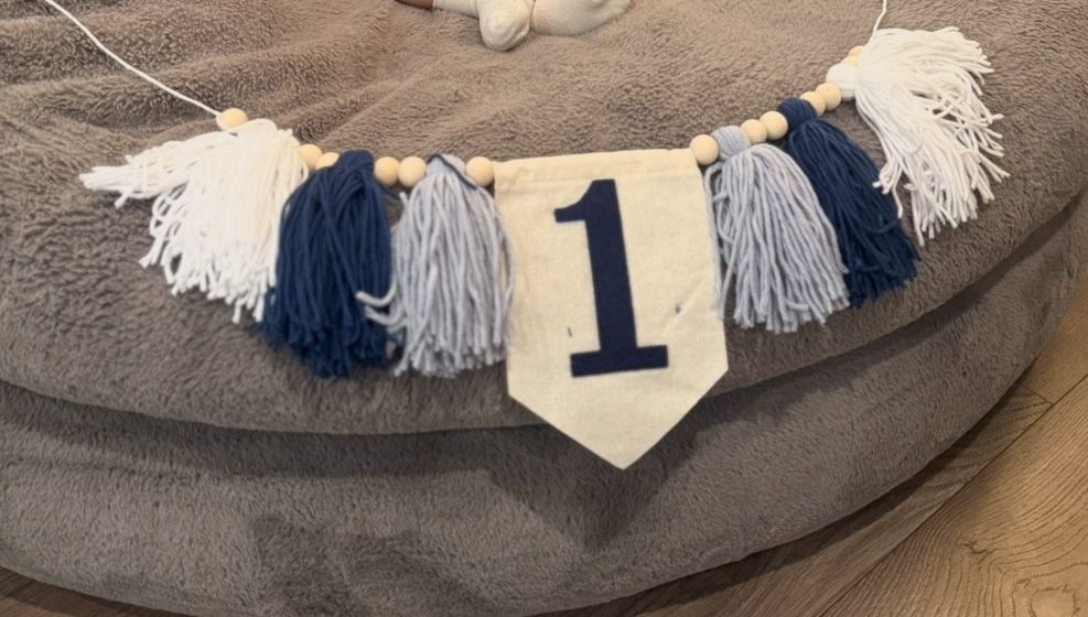 First Birthday Banner