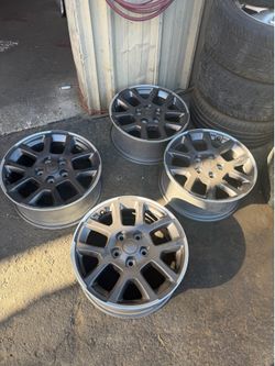 🔥 OEM Jeep Wrangler 19x7.5 Factory Wheels 5x127 – Set of 4 – Clean!