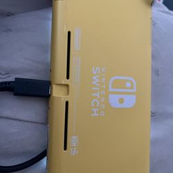 Yellow Nintendo Switch Lite 