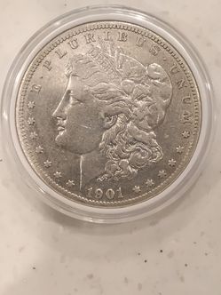 1901 o MORGAN Silver Dollar