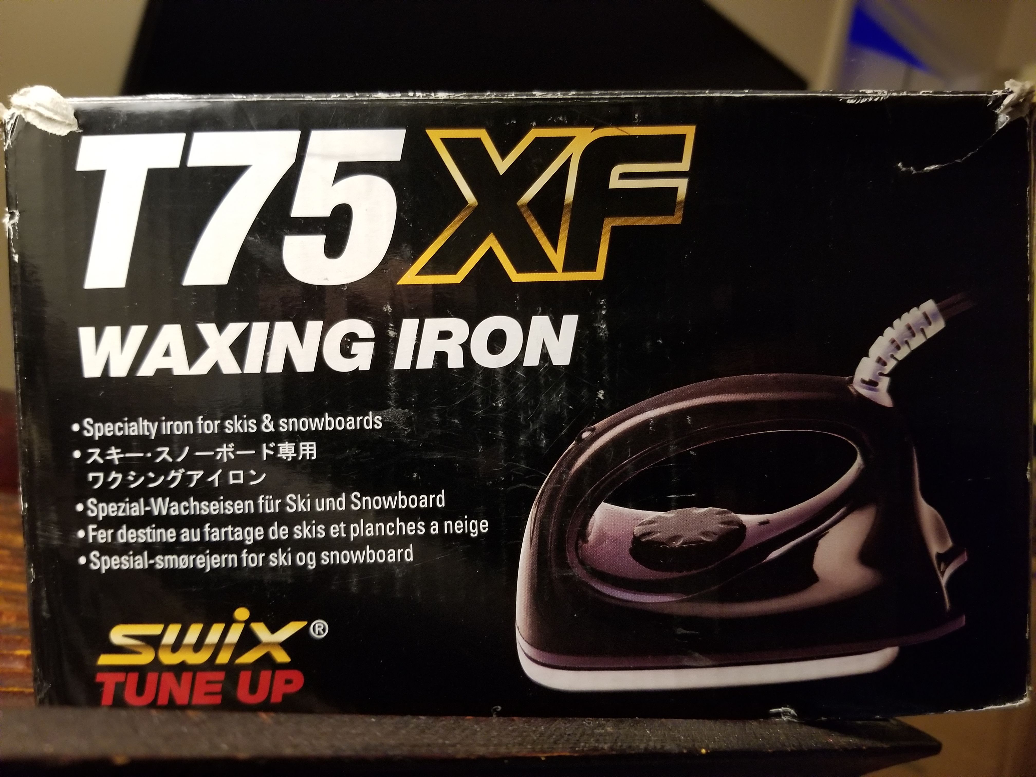 Swix T75 XF Ski and Snowboard Waxing Iron
