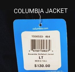 FATHER'S DAY GIFT IDEA!  COLUMBIA MEN'S JACKET (Large/Tall)