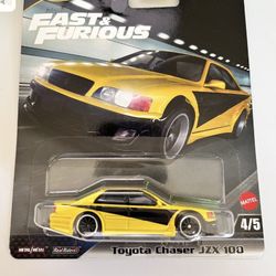 Hot Wheels Premium Fast & Furious Toyota Chaser JZX 2025