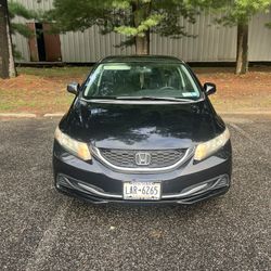 2013 Black Honda Civic 