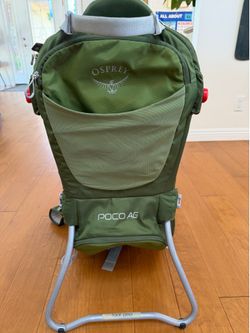 Osprey Poco AG Child Carrier Backpack – Green – Excellent Condition