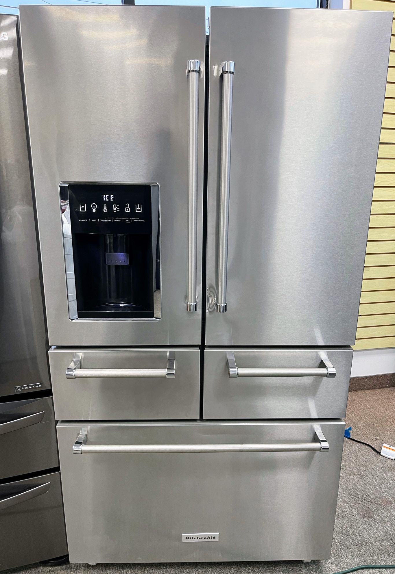 Kitchen Aid-Stainless Refrigerator $750 CASH