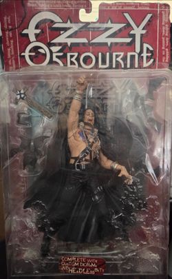 1999 OZZY OSBOURNE Blood Bat Ultra Action Figure, New