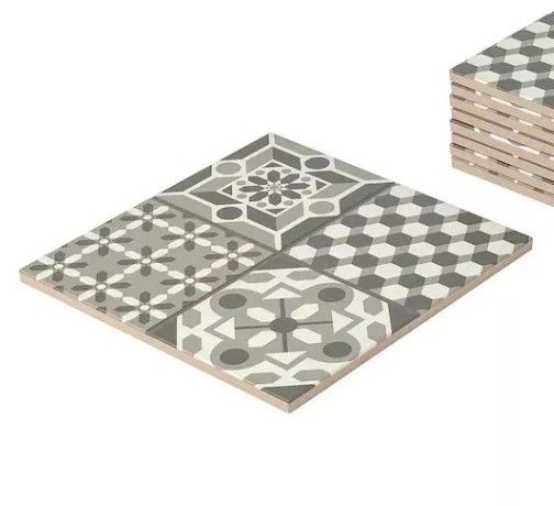 IKEA Mallsten Top Part Outdoor Floor Decking Tile, White Gray 0.97 sq ft, 1 Tile
