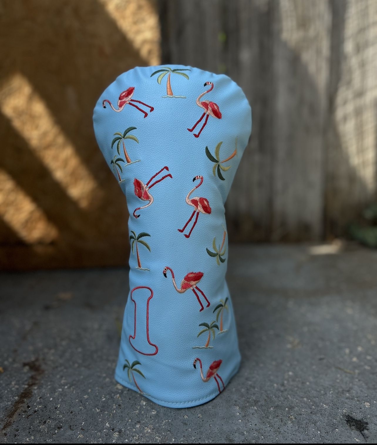 Flamingo Golf Headcover 