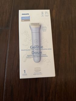 Philips Lady Gentle Shaver Wet & Dry Model 6000 Blue
