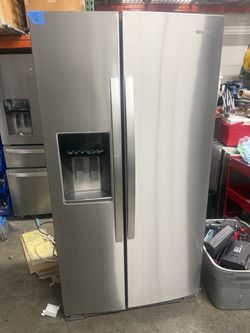 Whirlpool stainless steel refrigerator