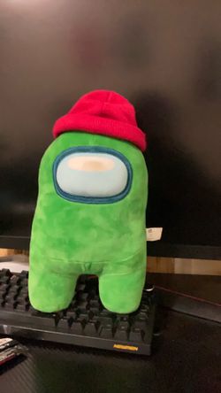 Green among us plushie