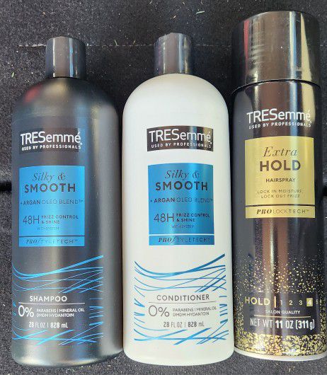 Tresemme Shampoo & Conditioner Pair and Hairspray
