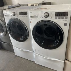 Lg Washer And Dryer Set We Finance 
